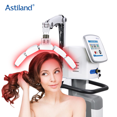 Dispositivo professionale per la crescita dei capelli a laser da 650 nm±5 nm - sicuro ed efficace per capelli più spessi