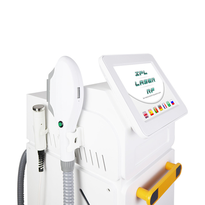 Macchina multifunzionale di bellezza di depilazione del laser del ND Q-commutata rf Yag IPL per cura di pelle