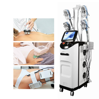 La macchina di 360 Cryolipolysis combinata con la maniglia di rf per il fronte ed il grasso corporeo si riducono