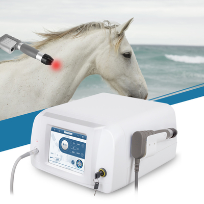 Onda d'urto della macchina di terapia ad onde d'urto equina pneumatica pneumatica portatile per il cavallo