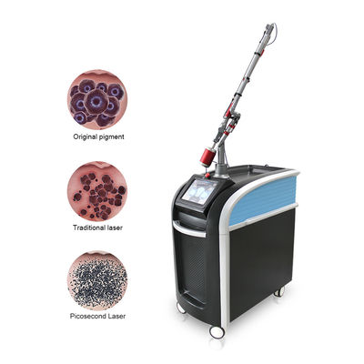 Ce Professional 1064nm 532nm 694 Nm 755 Nm Picosecondi Q Switched Nd Yag Laser Tattoo Removal Machine