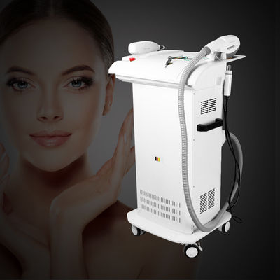 Macchina di bellezza multifunzione avanzata per la depilazione IPL YAG Laser RF Rimozione di segni di nascita