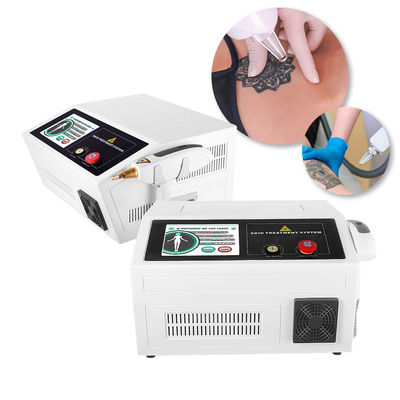 Professionale 500W Q Switched ND Yag Laser Machine 8ns Pulse Fluence Carbon Assisted Tips 1-6Hz