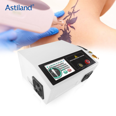 Macchina portatile di rimozione del tatuaggio del laser del yag del ND del commutatore di q per il centro della stazione termale di bellezza